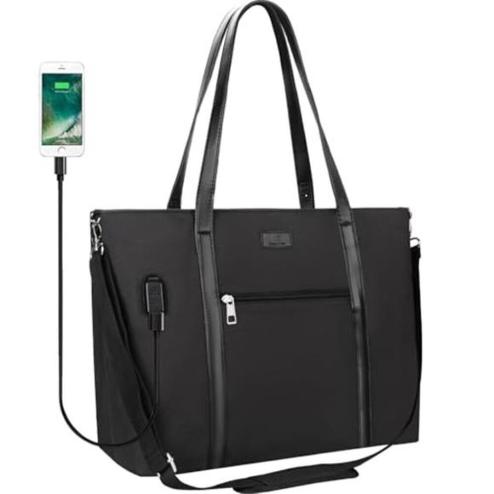 Stylish 17 Inch Laptop Tote Bag for Women Work